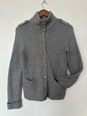 Talbots Wool Blend Military Cardigan | Women’s Small